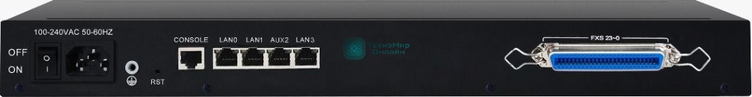 Шлюз IP Dinstar DAG2000-24S черный