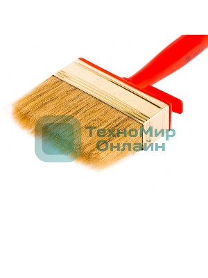 Кисть-ракля MTX 84121 30 х 100 мм, натур. щетина, пластмас. корпус, пластмас. рукоятка