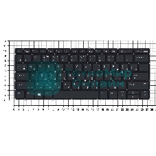 Клавиатура для ноутбука HP EliteBook x360 830 G5 черная с подсветкой