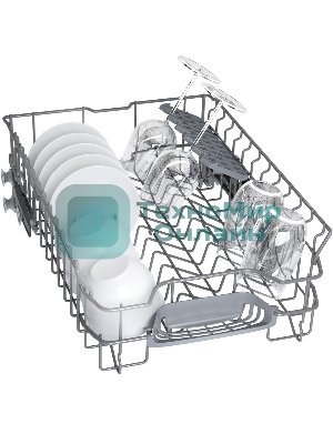 Посудомоечная машина Bosch SPS2HMI54Q, серебристая, 45 см, 10 компл., 43 дБ, класс A+
