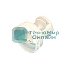 Фильтр (заглушка) сливного насоса (помпы) для стиральной машины Candy, Hoover FIL003CY