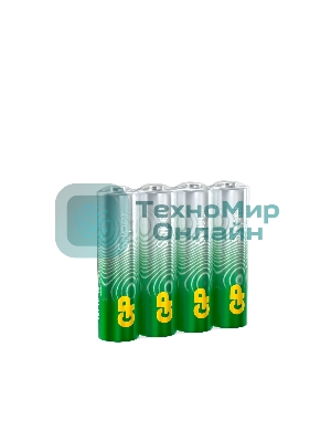 Батарейка GP 15AA21RA-2CRS4 96/384 (4шт./AA в уп-ке) (4891199226175) аналог 1276607