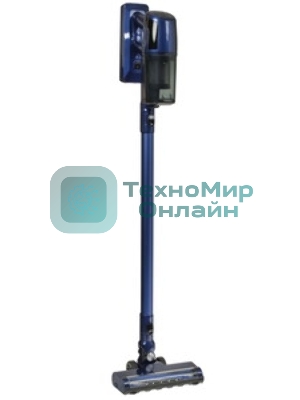 Пылесос вертикальный Maunfeld MF-2032BL PRO синий, питание от аккумулятора, 200 Вт, уборка сухая, пылесборник 0.5 л, работа от АКБ max - 35 мин