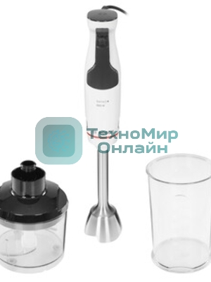 Блендер погружной Bosch MSM4W220 белый, 600 Вт, плавная регулировка, турбо