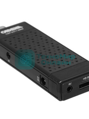 Приставка для цифрового ТВ Cadena CDT-2311 MINI черный, DVB-T2, DVB-T, HDMI, USB 2.0
