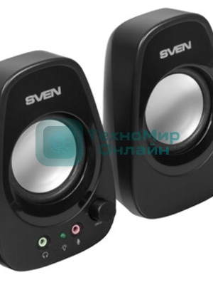 Портативная акустика SVEN 190, черный (6 Вт, питание USB)