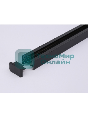 Шинопровод накладной однофазный Standard 220V GL7104 BK черный 2000*32.5*19.8 (ввод питания, 1 заглушка, крепление в комплекте)