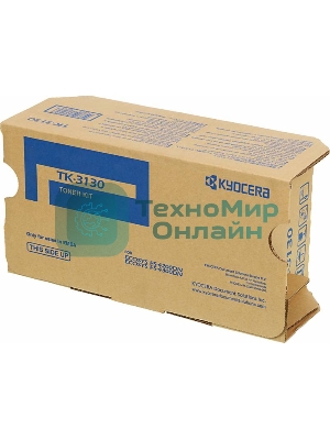 Картридж лазерный Kyocera TK-3130 (1T02LV0NL0) черный для FS-4200DN/4300DN, M3550idn/M3560idn 25000 стр