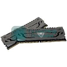 Оперативная память Patriot Viper Steel, DDR4, 16GB (2x8 GB), 3200 MHz, CL16, DIMM, радиатор, черный