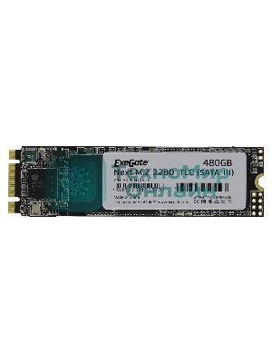 Накопитель SSD ExeGate Next A2000TS480, 480Gb, M.2 2280, SATA III, R/W 563/497