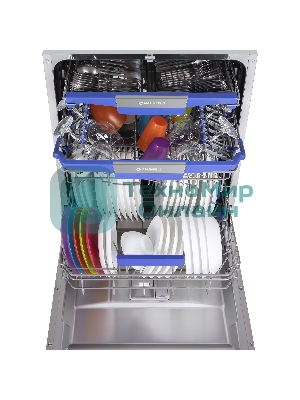 Встраиваемая посудомоечная машина Maunfeld MLP-12IMR, черный, 59.8 см, 14 компл., 44 дБ, класс A++