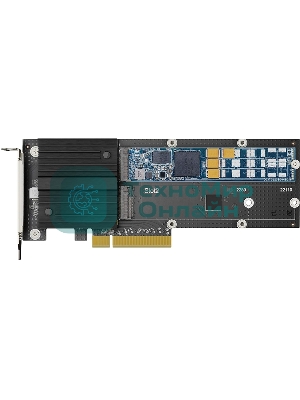 Адаптер Synology M.2 SSD-NVME adapter,PCIe 3.0x8, M.2 22110/2080