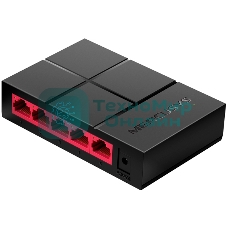 Коммутатор Mercusys MS105G 5G неуправляемый
