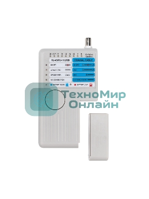Тестер кабеля Rexant универсальный 5 в 1 RJ-45+RJ-11+1394+USB+BNC 3468