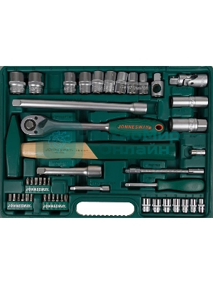 Набор головок JONNESWAY S04H52460S,  60 предметов