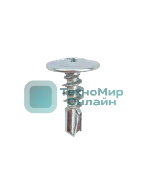 Саморез с прессшайбой Kranz ПШС сверло 4.2х13, короб (200 шт./уп.)