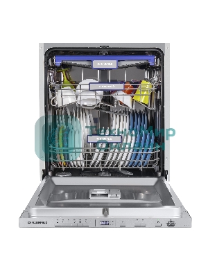 Встраиваемая посудомоечная машина Maunfeld MLP-12PRO, серебристый, 59.8 см, 14 компл., 47 дБ, класс A+++