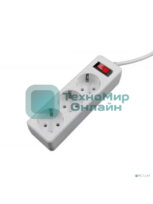 Сетевой фильтр 5bites GARDA SP3W-510 3S / 3x0.75мм2 / 1м / белый