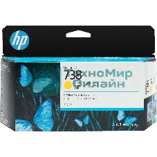 Картридж HP 738 130-ml Yellow DesignJet Ink Cartridge