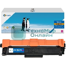 Картридж лазерный G&G, аналог Brother TN-217M красный 2.3k