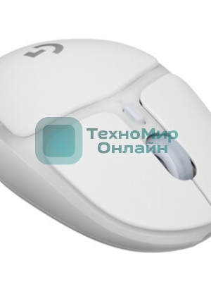 Мышь беспроводная Logitech G705 белый, 8200 dpi, радиоканал, Bluetooth, USB, кнопки - 6
