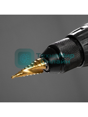 Сверло ступенчатое Matrix, 4-6-8-10-12-14-16-18-20 мм, HSS, спиральный проф., шестигр. хвостовик