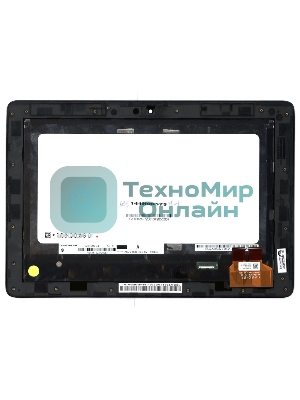 Модуль (матрица + тачскрин) для Asus PadFone 2 (A68) Station 203 черный с рамкой