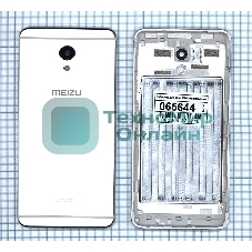 Задняя крышка для Meizu M5 Note серебристый