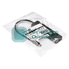 USB-концентратор 4-в-1 ExeGate DUB-2C2P/5G (кабель-адаптер USB 3.2 Gen1 Type C --> 2xUSB3.2 Gen1 Type-A (5G)/2xUSB3.2 Gen1 Type-C (5G), SuperSpeed USB 5Gbps, Plug&Play, черный)