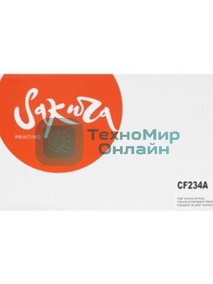 Фотобарабан Sakura CF234A для HP LaserJet Ultra M134a/M134fn/M106w, 9 200 к.