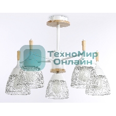 Светильник Ambrella light TR8012/5 WH белый E27*5 max 40W D600*385