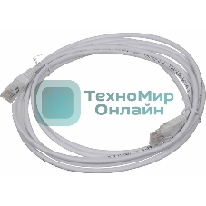Патч-корд LANMASTER UTP RJ-45 (m)-RJ-45 (m) cat.5e 3м белый