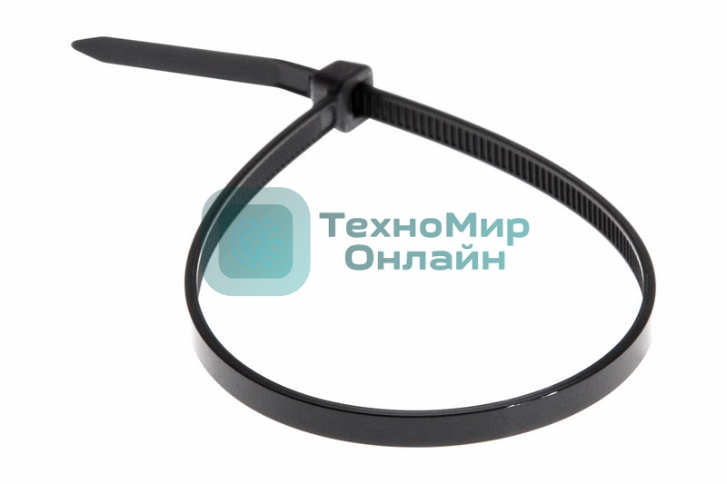 Хомут Rexant nylon 3.6 х 300 мм 100 шт черный