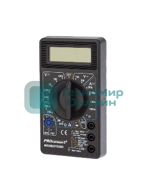 Портативный мультиметр PROconnect M830B (DT830B)