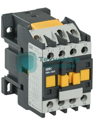 Контактор КМИе-10910 9А 230В/АС3 1НО IEK KKME11-009-230-10