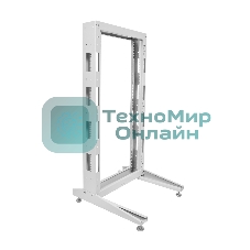 Стойка телекоммуникационная универсальная ЦМО 42U однорамная (СТК-42) (1 коробка)