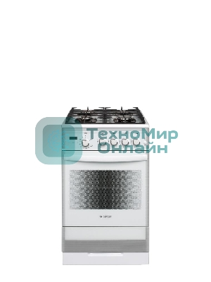 Плита газовая Gefest ПГ 5500-03 0042 белый, конфорок 4 шт, духовка 52 л, 50 см x 85 см x 58.5 см