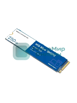 Накопитель SSD WD 250Gb, PCIe 3.0 x4, M.2 2280, Blue SN570 NVMe, R/W 3300/1200