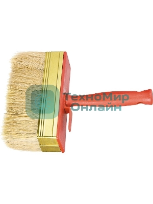 Кисть-ракля MTX 84123 40 х 140 мм, натур. щетина, пластмас. корпус, пластмас. рукоятка