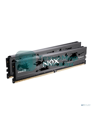 Оперативная память Apacer Nox, DDR5, 32GB (2x16GB), 5600MHz, CL40, DIMM, радиатор, черный