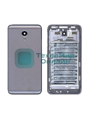 Задняя крышка для Meizu M5 Note темно-серый