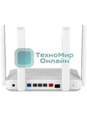 Маршрутизатор Гигабитный Keenetic Giga (KN-1012) с двухдиапазонным Mesh Wi-Fi 6 AX3000
