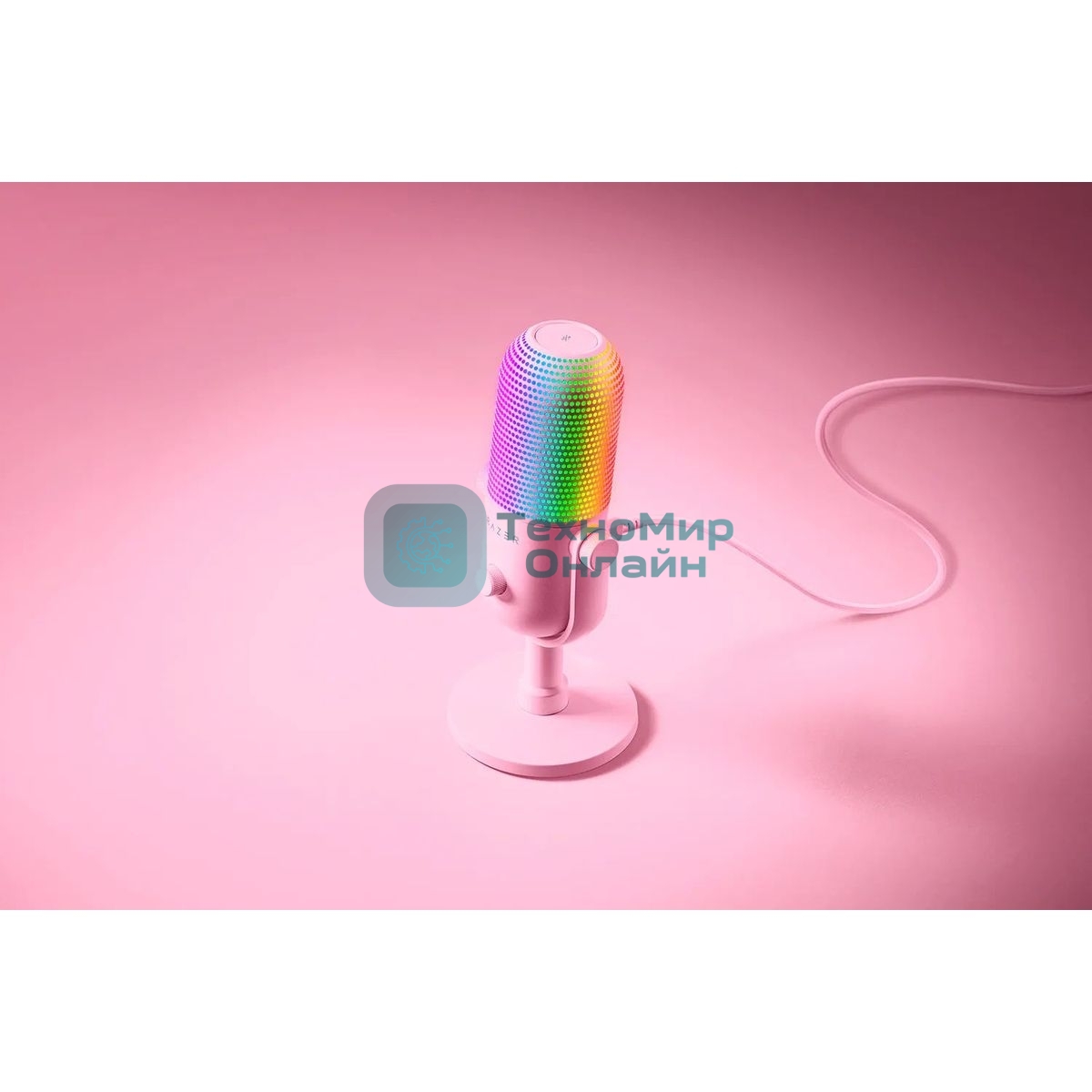 Микрофон Razer Seiren V3 Chroma - Quartz/Razer Seiren V3 Chroma - Quartz