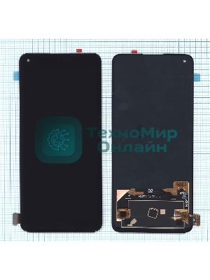 Дисплей для Realme GT Neo 3T в сборе с тачскрином черный