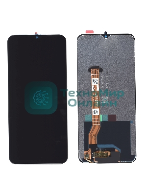 Дисплей для OPPO A18 (CPH2591) в сборе с тачскрином черный