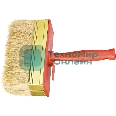 Кисть-ракля MTX 84124 50 х 150 мм, натур. щетина, пластмас. корпус, пластмас. рукоятка