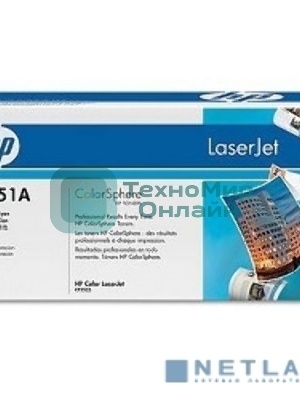 Картридж лазерный HP CE251A голубой для CLJ CM3530/CP3525 7000 стр.