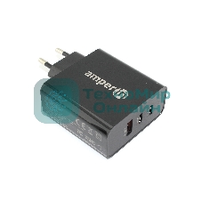 Блок питания (сетевой адаптер) Amperin GaN charger (YDS-TC065-012C) 65W, черный
