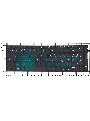 Клавиатура для ноутбука Asus Transformer Book Flip TP500 TP500L TP500LB TP500LN черная