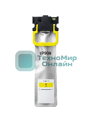 Картридж струйный Epson C13T01C400 желтый Ink Supply Unit XL (5000 стр.) для Epson WorkForce Pro WF-C529R/C579R